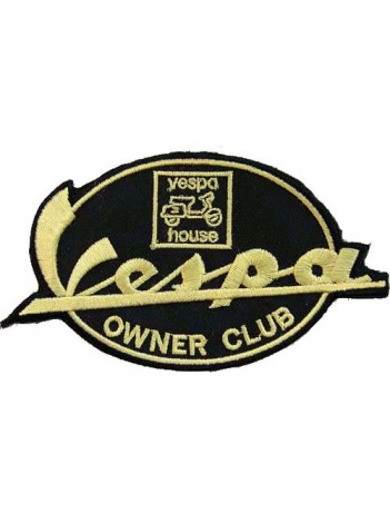 VESPA SCOOTER MOTORCYCLE EMBROIDERED PATCH #09